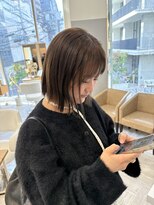 アヴァンス 広島本通店(AVANCE.) 着物ヘア/大人ガーリー/ダークアッシュ/似合わせカット/広島