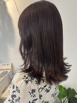 クワイア 川崎店(0choir) ラベージュ×外ハネ◯emi