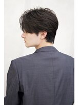 ルーシー 福岡大名店(LUCEY)&nbsp;センターパートフェザーパーマシャドウパーマメンズパーマ