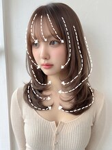 働く女性に支持される、ワンカールで叶える品と色気を引き出す艶レイヤーと髪質改善♪