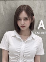 ケアウメダ(CARE UMEDA)&nbsp;【韓国風タッセルボブ×透明感カラー】AYATO
