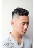MATCH UP 短髪ビチビチパーマスタイル