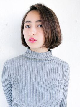 リリアン 表参道(relian) かきあげバング×ボブヘア