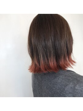 アース コアフュールボーテ 長野駅前店(EARTH coiffure beaute) 裾カラー