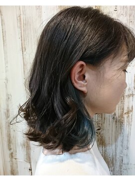 ルシア 東三国店(hair and make lucia) インナーカラー＋カラーバター
