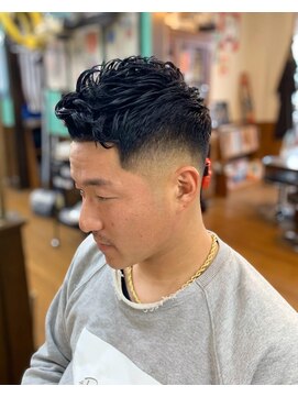 グルーミングサロン バーバーヤマシタ(GROOMING SALON BARBER YAMASHITA) パーマショート