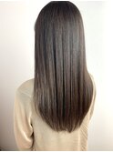 【大人ガーリー】艶髪ストレート×フレンチガーリースタイル
