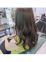 ミューズジャルダン(MUSE jardin)&nbsp;アッシュグレー×セミロング