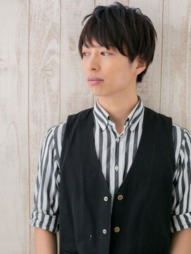 理容ハンサム 戸田公園店 黒髪が◎優等生風★知的ショートマッシュC