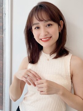 ベイルーム(BAYROOM by HONEY omotesando) 【BAYROOM】時短スタイリング大人のこなれミディ×ラテベージュ