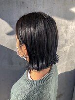 ナゴンスタイル(NAGON STYLE)&nbsp;重めボブ×ブルージュ