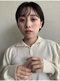 大人可愛いマッシュショート【apish長谷川祐三】