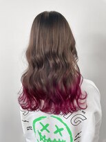 オル(Olu)&nbsp;【MASAYA】ピンクグラデーションカラー