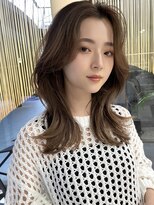 シティ(CITY) 韓国風くびれミディアム×シアベージュ[平山晶也]