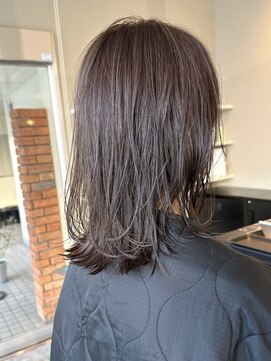 オレンジドロップ 長岡駅店(orange drop) 20代30代40代ブルーブラックナチュラルひし形韓流ロング