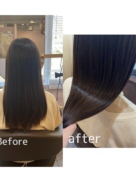 ルスリー 登米店(Lsurii) 髪質改善カラー