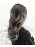 『gray ash』グレージュカラー×バレイヤージュ /10代/20代/30代