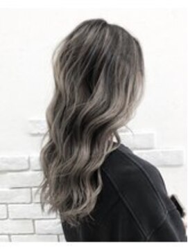 プログレス ひばりヶ丘店(PROGRESS) 『gray ash』グレージュカラー×バレイヤージュ /10代/20代/30代