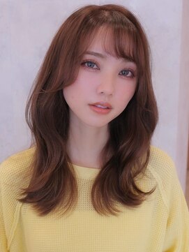 アグ ヘアー カナン 博多那珂店(Agu hair canan) 《Agu hair》リラクシーゆる巻ミディ