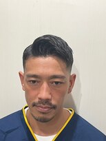 ヒロギンザ 上野店(HIRO GINZA)&nbsp;七三スキンフェードメンズビジネススタイル