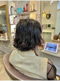 ゆるふわボブパーマ