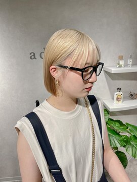 アドネ プライム(adne prime) ハイトーンボブ