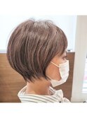 丸みショートボブ
