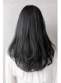 □アッシュブラック大人巻き毛先パーマ306-3★上尾20代30代40代