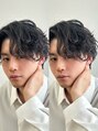 レビジュヘアー 桂店(LEVIJU HAIR)&nbsp;センターパート×波巻きパーマ/今のトレンドはこのパーマ！