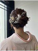 入学式ヘア