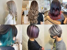 ☆デザインカラー☆ ［桑名/四日市/いなべ/東員/ブリーチ/インナーカラー/イヤリングカラー/エンドカラー］