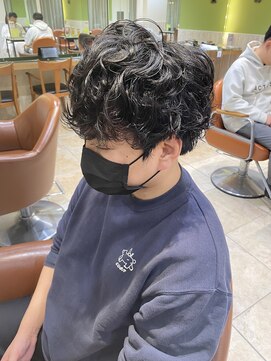 ネオリーブソラ 相模大野店(Neolive sola) メンズニュアンスパーマ