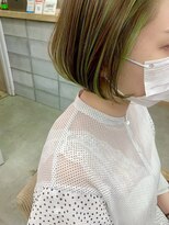 キューズ クラブ(cuz KLUB)&nbsp;【cuzKLUB】ボブ×グリーンハイライト＊池袋