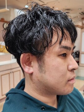 アポロカットステージ 相模大野店 アップバング/ツーブロックマッシュ<理容室>[メンズ/相模大野]