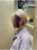 デザインカラー成人式カラー ホワイトベージュzina タナカユウタ