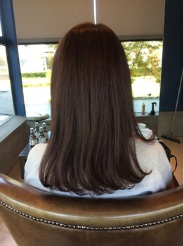 フルーヴ (Fleuve)の写真/オススメの縮毛矯正☆髪のダメージを最小限に抑え、艶感たっぷりの自然なストレートヘアを実現します。