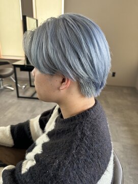 ロルド シェリ(Rold Cheri) 【高木】ホワイトブルー/メンズハイトーン/ブリーチカラー