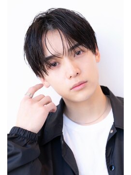 メゾンアルブル 向ヶ丘遊園 登戸(maison ARBLE) カルマパーマセンターパートダークアッシュニュアンスパーマ