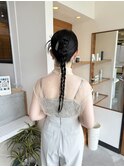 hair arrange