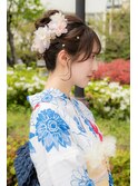 華やかアップスタイル