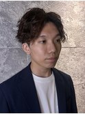 ビジネススタイル×ツイストスパイラルパーマ
