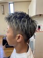 サンカリ 新居浜駅前店(SANKARI) 多めのメッシュでワンランク上のスタイルに!