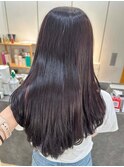 似合わせレイヤーカット×ブリーチなしカラー