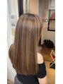 アップ(A+hair)&nbsp;白髪ぼかしハイライト／高濃度水素トリートメント