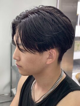 デュー 栄(DEW) 【DEW】ニュアンスパーマ/センターパート