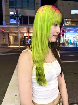 スノッブエンバンプ(snob enVAmp) ネオンピンク×ネオングリーン