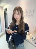 ブリーチでも柔らかい上品大人ガーリーヘアに♪