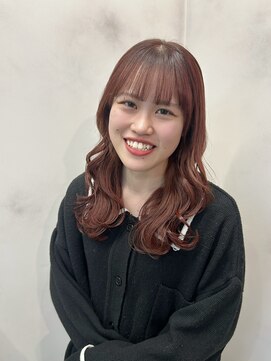 肌に馴染む暖色カラー【wine led】