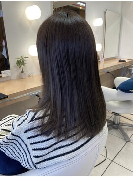 ルージュ 目白台店(ROUGE) グレージュ×ミディアム×髪質改善トリートメント【目白台】