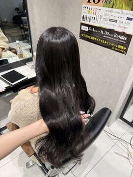 フォルテノエル 静岡鷹匠店(FORTE Noel) ダークグレージュ/赤み消し/暗髪/冬カラー/髪質改善